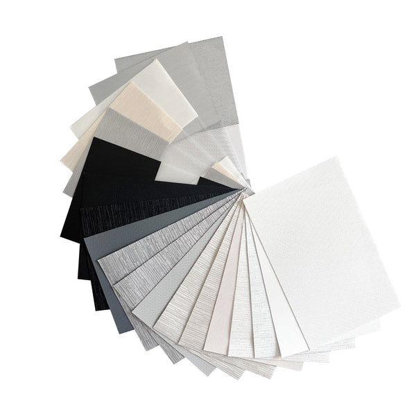 All in one Fabric Samples for Roller Shades & Zebra Blinds